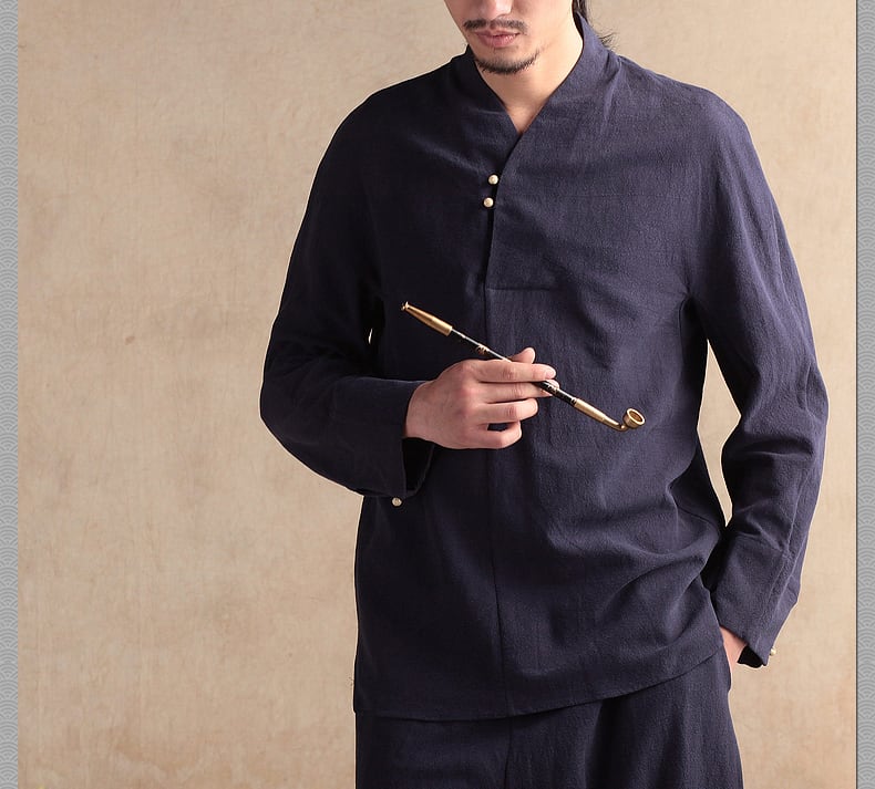 カンフーのチャイナシャツ