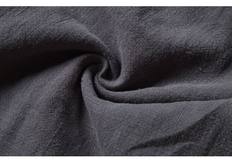 中国風カンフーパンツの綿麻素材