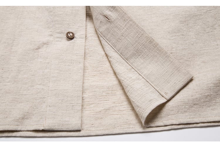 中華風の比翼前立Tシャツ