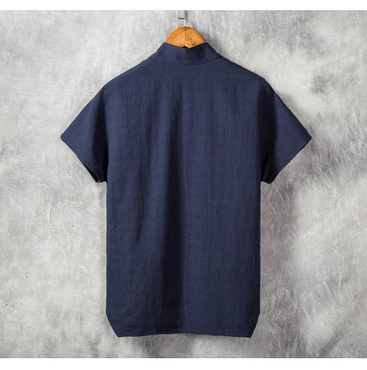 禅服のメンズシャツ