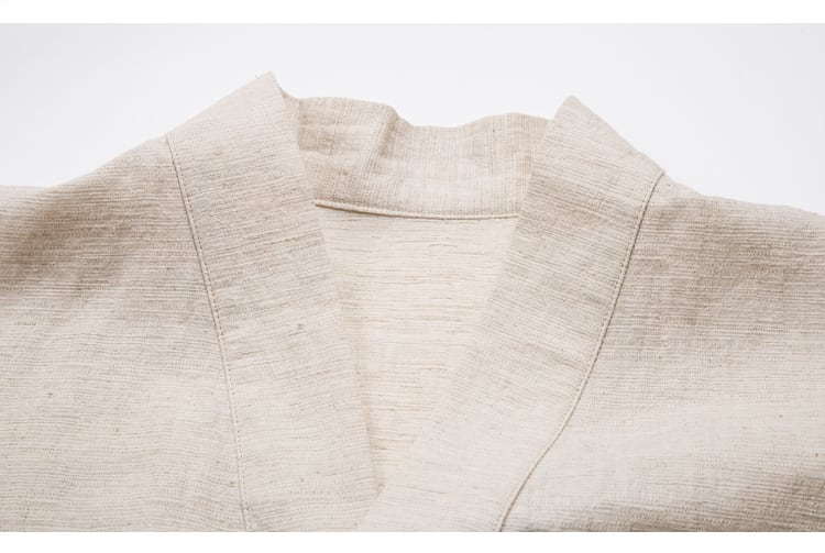 チャイナ服の比翼前立てシャツ