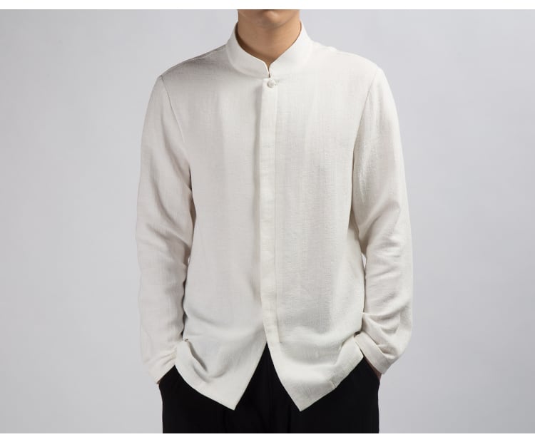 男性のチャイナトップス