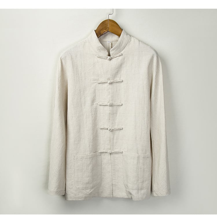 中華風の唐装シャツ