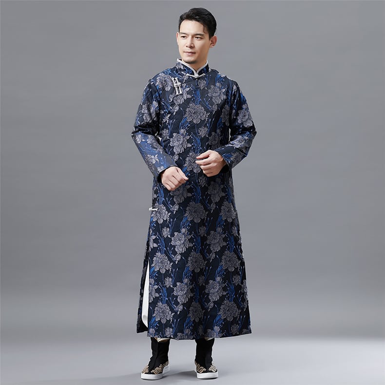 男性用の中華風ロングドレス