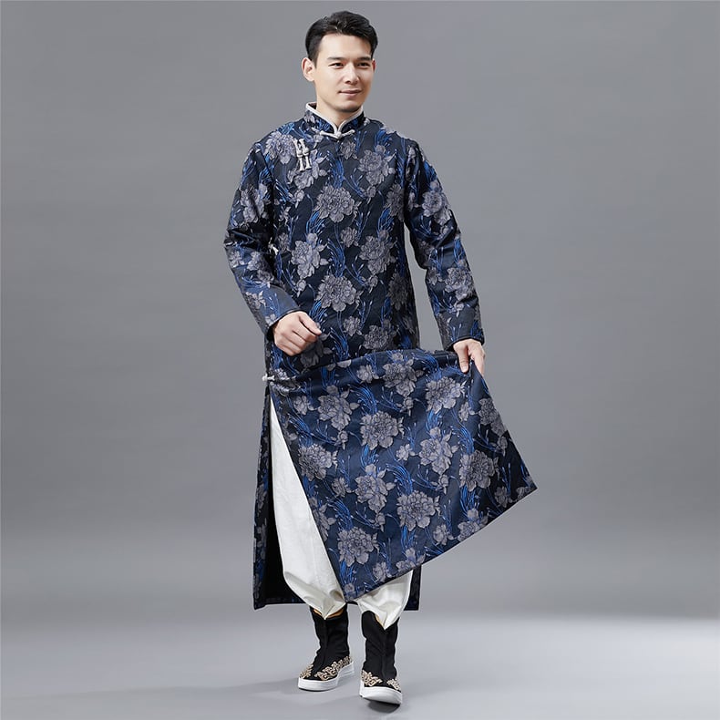 男性の中国服パオ