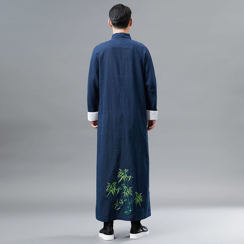 男性の中国服パオ