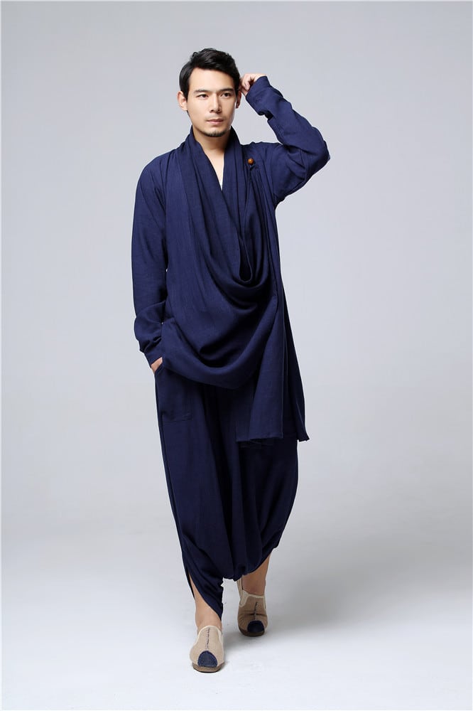 メンズのチャイナ服の上下