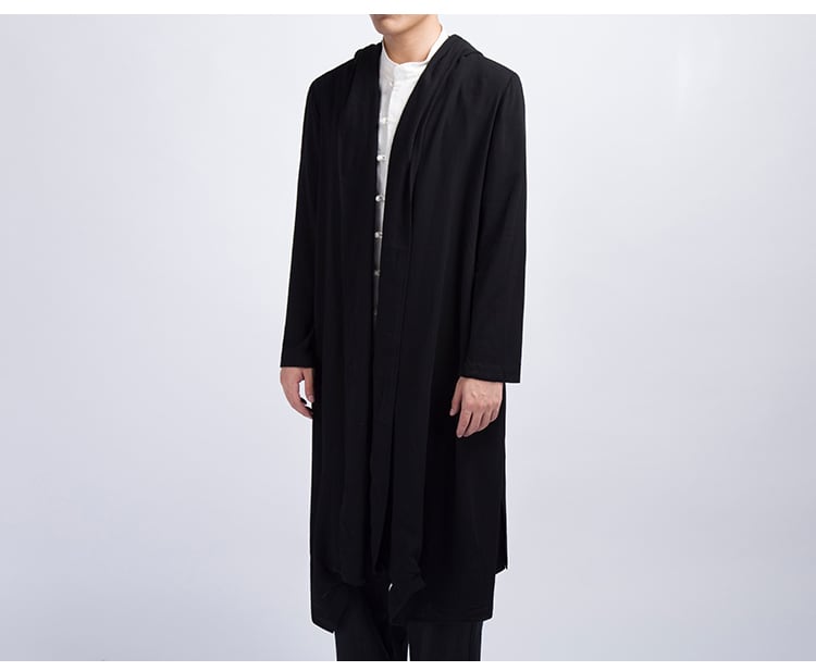 男性用の丈長中国服