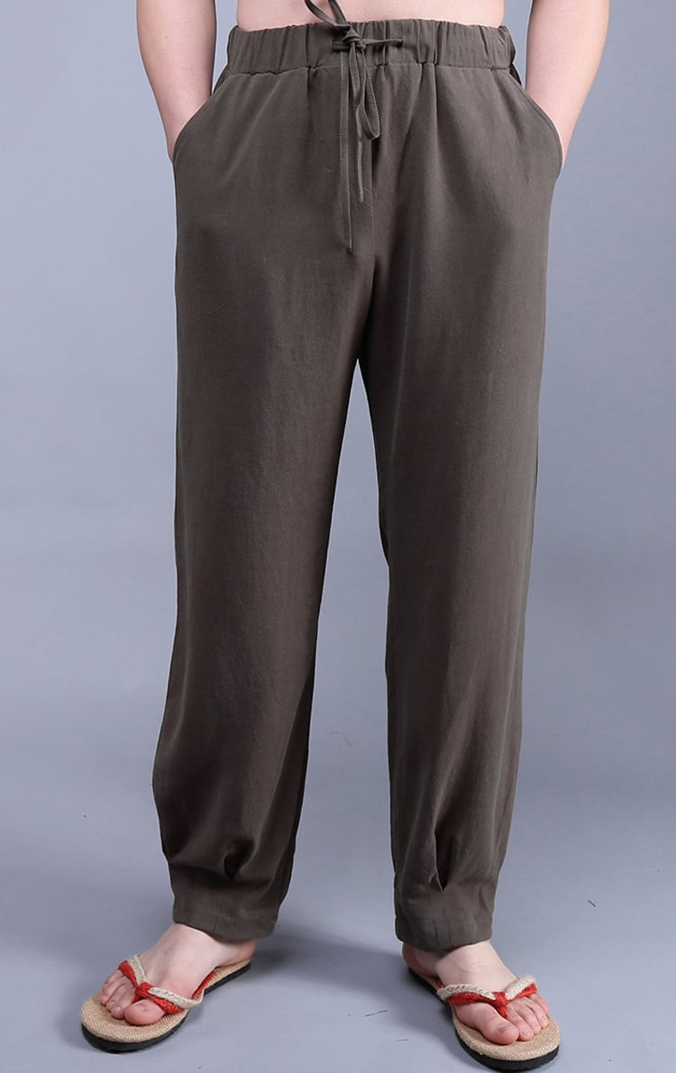 メンズのチャイナカジュアルパンツ