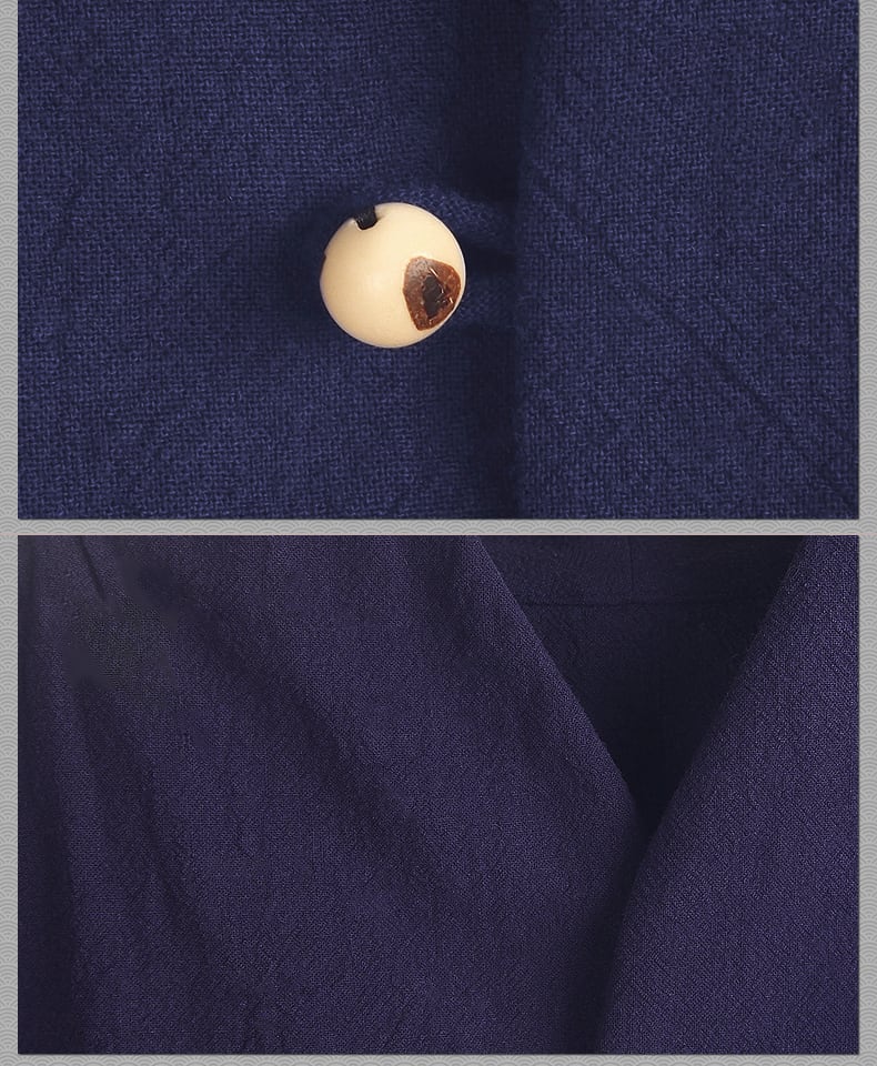 男性用のカンフーシャツ