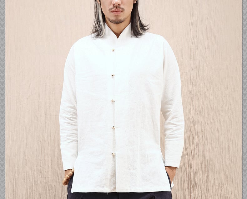 メンズのチャイナシャツ