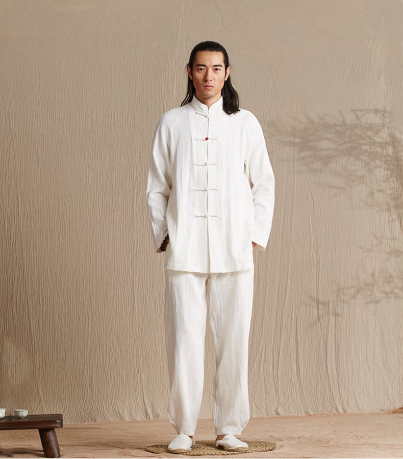 男性用のカンフーパンツ