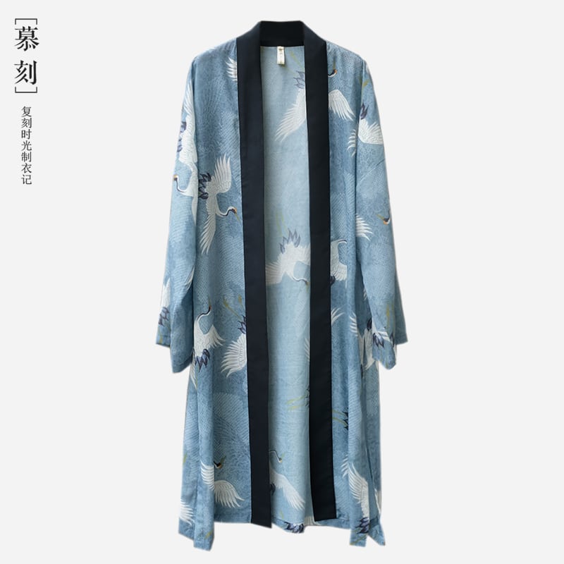 シフォン中華風羽織コート（ 漢服）｜チャイナカジュアル