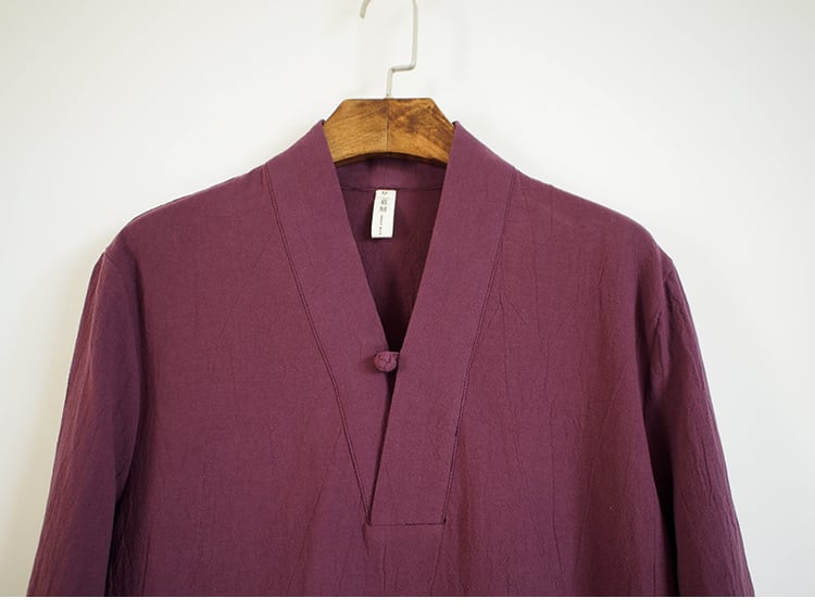 重ね襟のチャイナ服