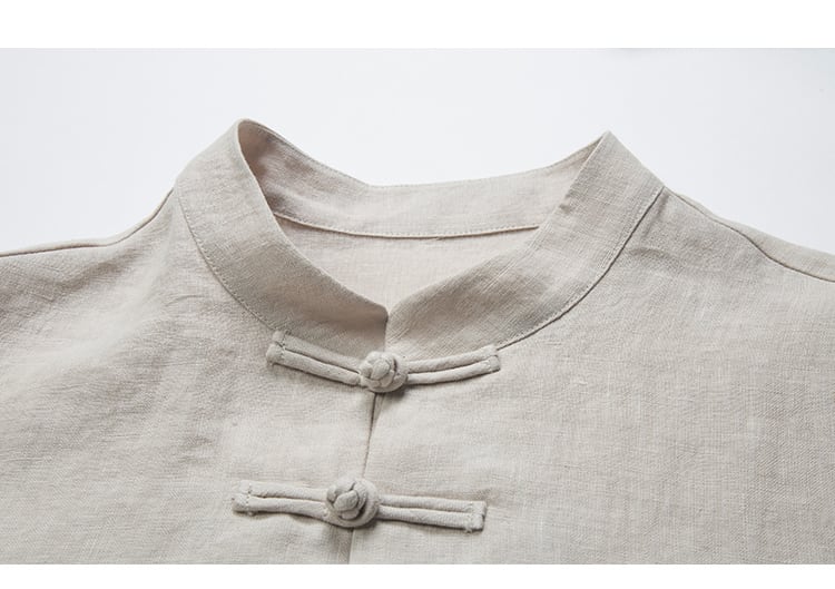 カンフー服のメンズTシャツ