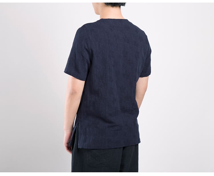 カンフーの男性用Tシャツ