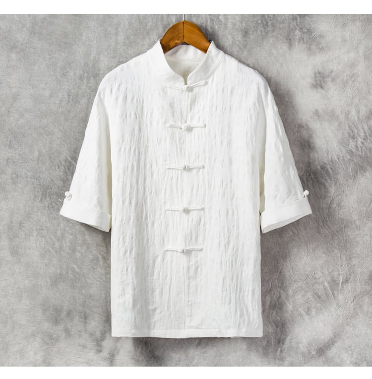 男性用の中華風シャツ