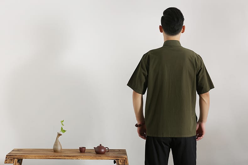 メンズのカンフージャケット