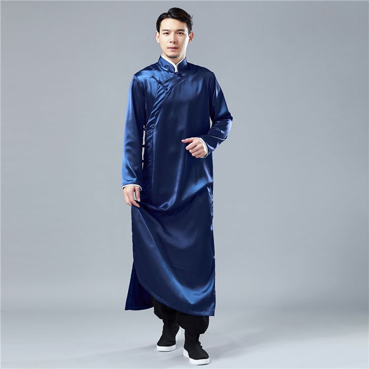 サテンフォーマルチャンパオ（ 中国服長砲（チャンパオ））｜チャイナ