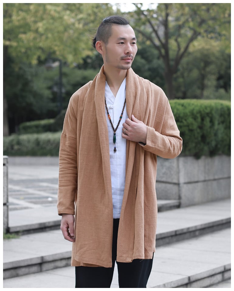 "男性用のチャイナコート