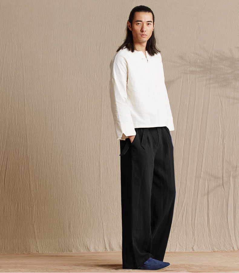 男性用の中華風ズボン