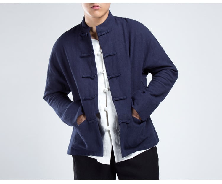 中国伝統の立ち襟のジャケット