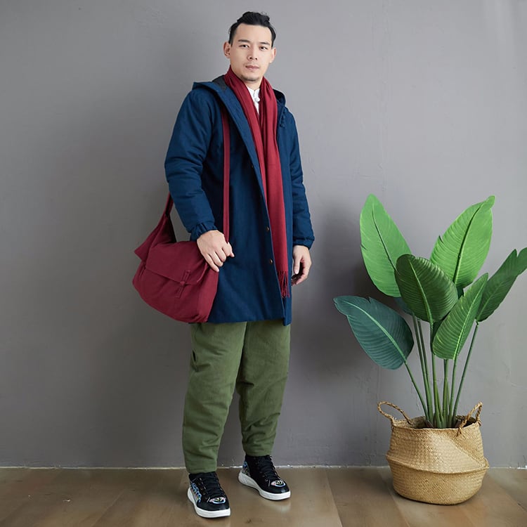 ハンドメイドのバッグ