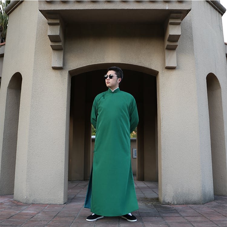 メンズの中国服パオ