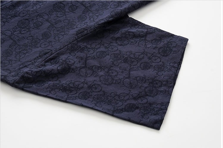 メンズの半袖チャイナジャケッ