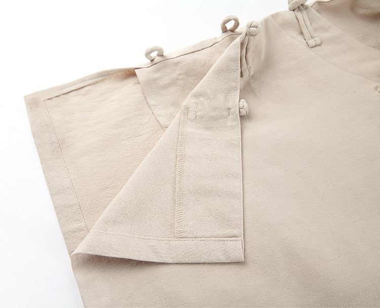 男性用のチャイナボタンジャケット