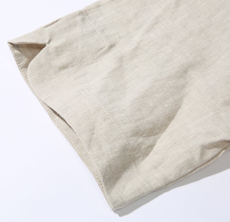 メンズのチャイナ半袖シャツ