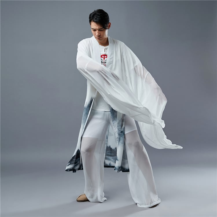 垂れ袖のチャイナ服