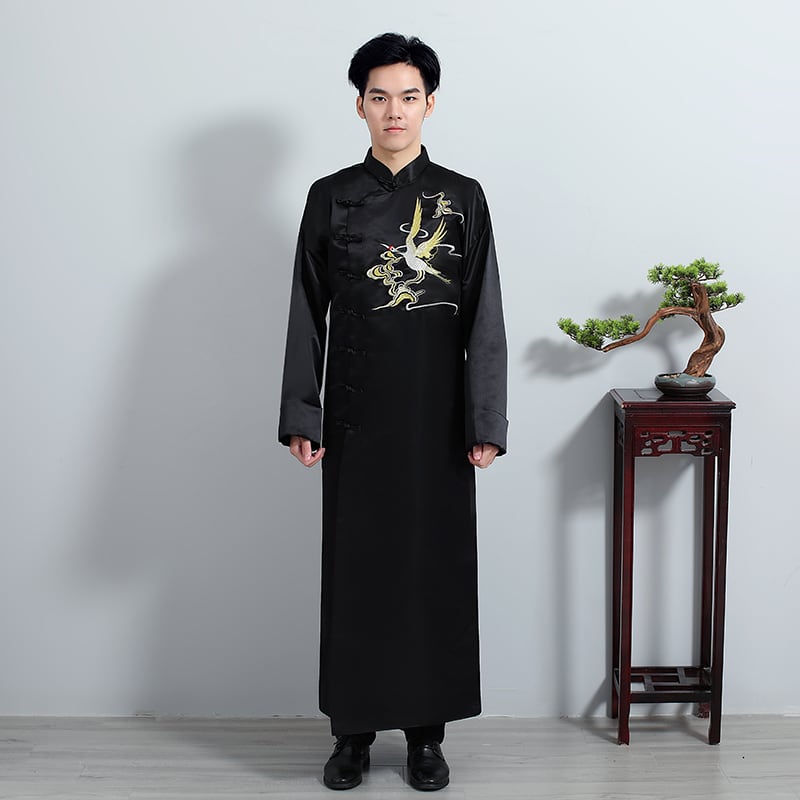 男性の中国服パオ