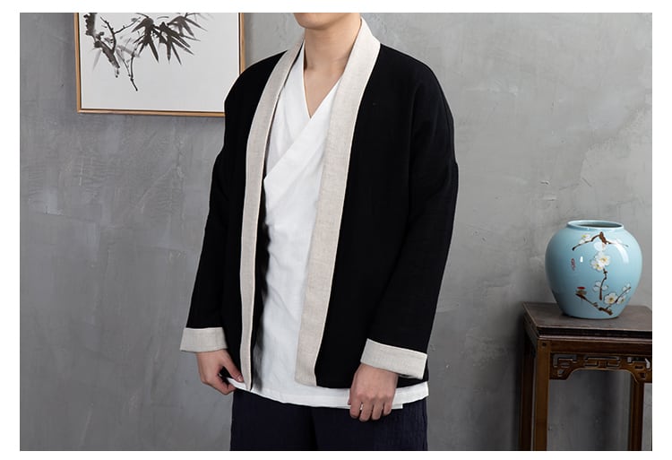 男性のチャイナジャケット