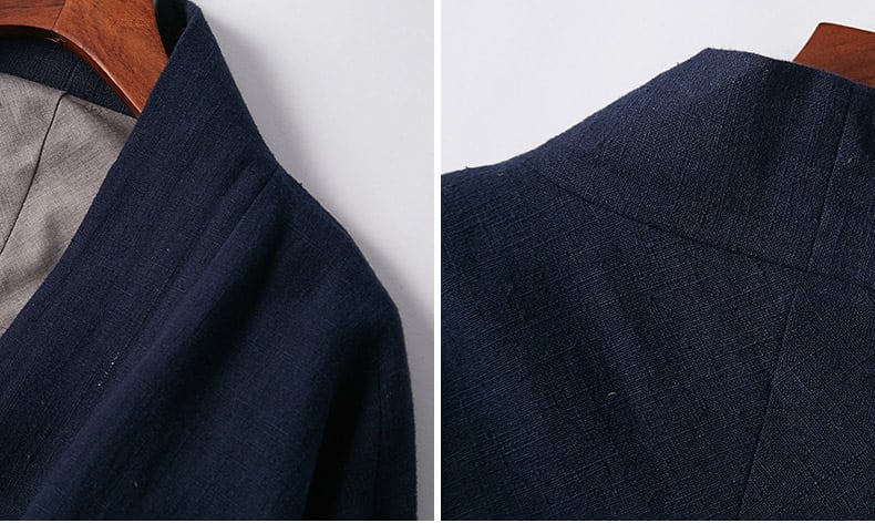 メンズのジャケット風チャイナカーディガン