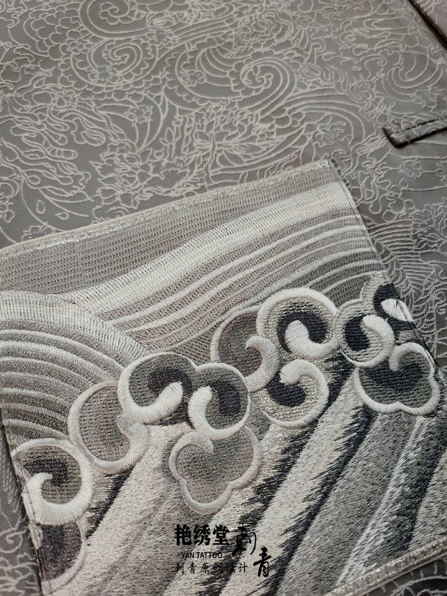 男性用の中華立ち襟ジャケット