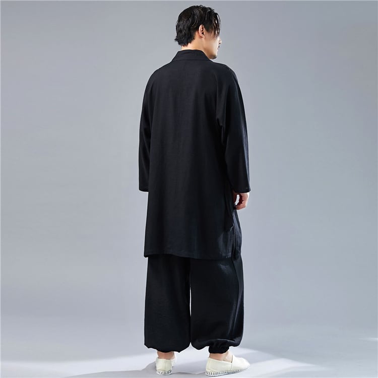 メンズのチャイナ服セットアップ