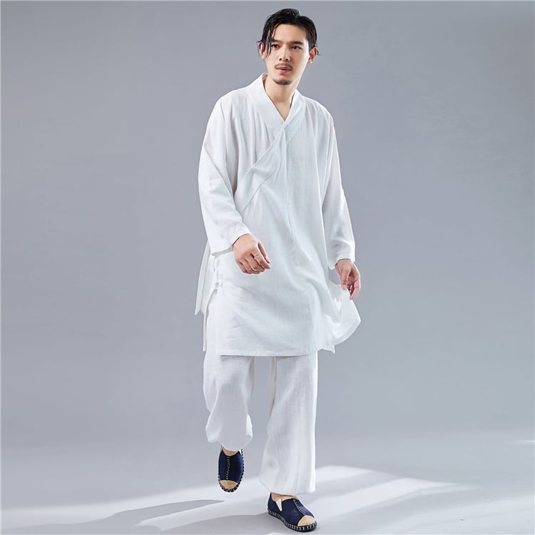 男性用の斜め襟ジャケット