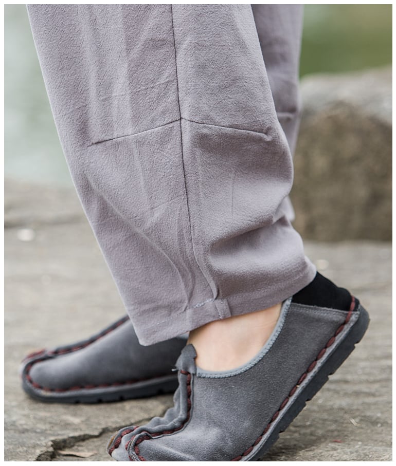 メンズのカンフーパンツ