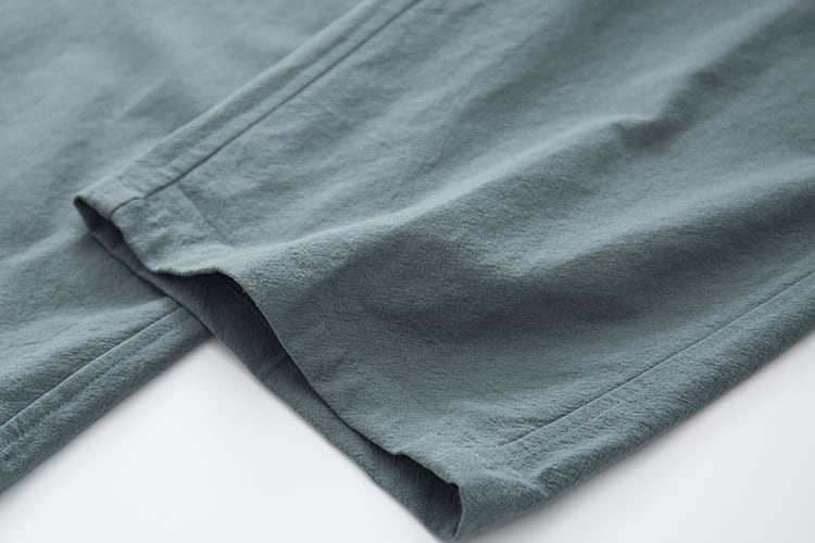 メンズのがっちり体型中華服