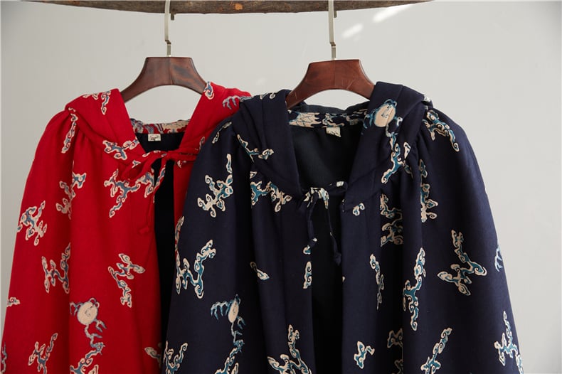 メンズのチャイナマント