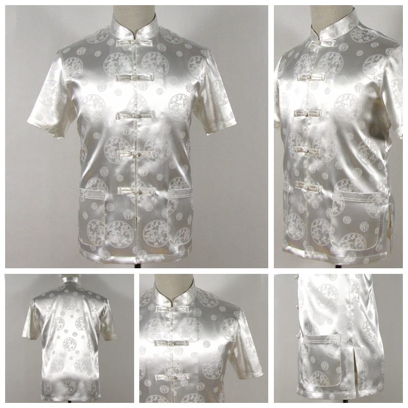 メンズの中華風スーツ