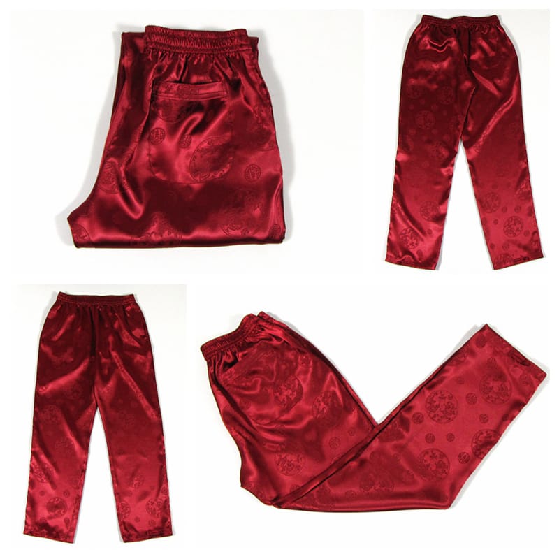 メンズのサテンチャイナ服