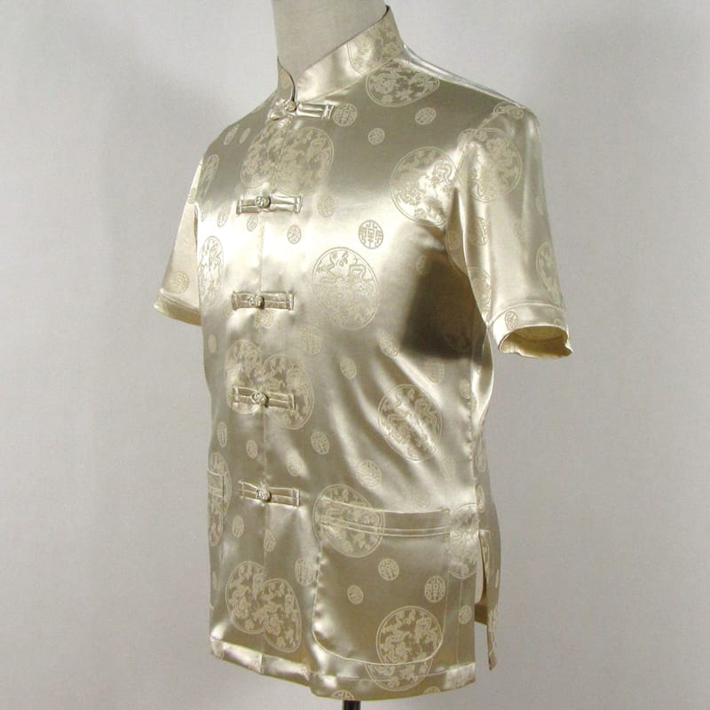 メンズの半袖中華民族衣装