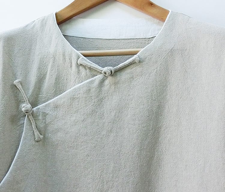 男性用の丈長中国服