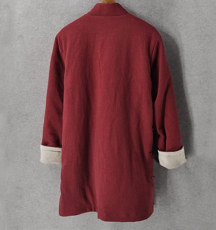 メンズのチャイナコート