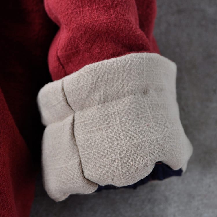 メンズの中綿チャイナ服