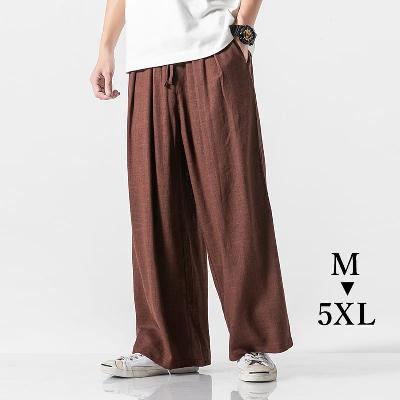 チャイナ仕様のキュロットパンツ！薄手なので春夏向きのアイテム