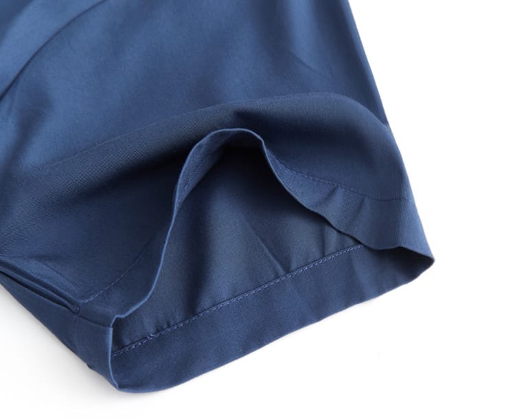 メンズのチャイナボタンシャツ