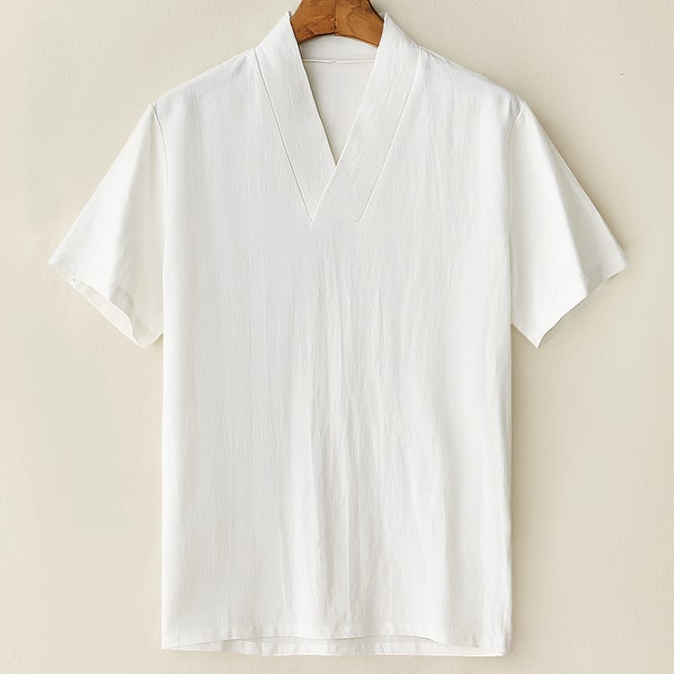 メンズのチャイナTシャツ